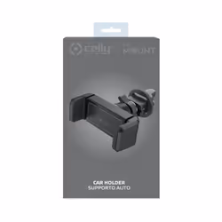 Celly MOUNTVENT360BK supporto per personal communication Supporto attivo Telefono cellulare/smartphone Nero - Vista aggiuntiva 4