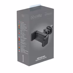 Celly MOUNTVENT360BK supporto per personal communication Supporto attivo Telefono cellulare/smartphone Nero - Vista aggiuntiva 5