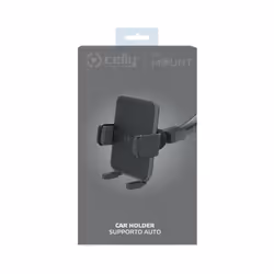 Celly MOUNTFLEXPLUSBK supporto per personal communication Supporto passivo Telefono cellulare/smartphone Nero - Vista aggiuntiva 6