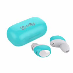 Celly Bh Twins Air, Wireless, Musica e Chiamate, Auricolare, Verde