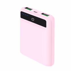 Celly PBPOCKET5000PK, 5000 mAh, Polimeri di litio (LiPo), Rosa