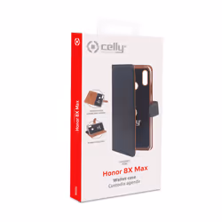Celly Wally custodia per cellulare 18,1 cm (7.12") Custodia a libro Nero - Vista aggiuntiva 5