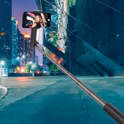 Celly CLICKFLASHPODBK bastone per selfie Smartphone Nero - Vista aggiuntiva 5