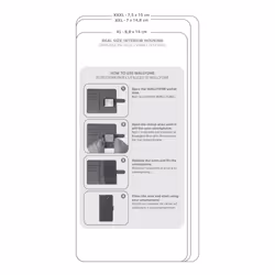 Celly Wally One XL custodia per cellulare 12,7 cm (5") Custodia flip a libro Blu - Vista aggiuntiva 4