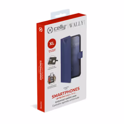 Celly Wally One XL custodia per cellulare 12,7 cm (5") Custodia flip a libro Blu - Vista aggiuntiva 6