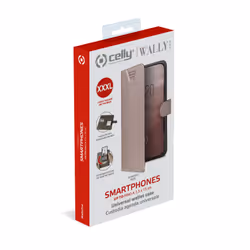 Celly Wally One XXXL custodia per cellulare 15,2 cm (6") Custodia flip a libro Rosa - Vista aggiuntiva 6