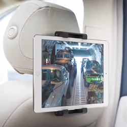 Celly MOUNTBACKTABBK supporto per personal communication Supporto passivo Tablet/UMPC Nero - Vista aggiuntiva 4