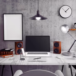 Celly Ghost Desk Supporto passivo Lettore MP3, Telefono cellulare/smartphone Nero - Vista aggiuntiva 5
