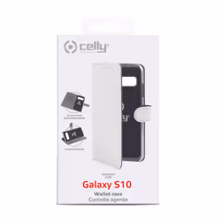 Celly Wally custodia per cellulare 6.1" Custodia a borsellino Bianco - Vista aggiuntiva 4