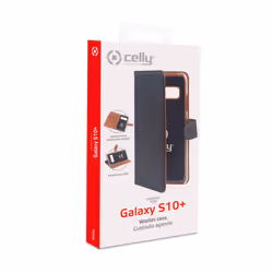 Celly WALLY891 custodia per cellulare 6.4" Custodia a borsellino Nero, Marrone - Vista aggiuntiva 5