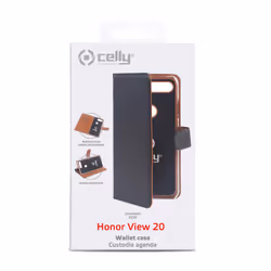 Celly Wally custodia per cellulare 6.4" Custodia a borsellino Nero - Vista aggiuntiva 4