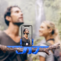 Celly Squiddy Max treppiede Smartphone/fotocamera di azione 6 gamba/gambe Blu - Vista aggiuntiva 4