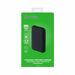 Celly PBE5000 Ioni di Litio Nero - Vista aggiuntiva 4