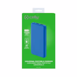 Celly PBE10000 Ioni di Litio 10000 mAh Blu - Vista aggiuntiva 4