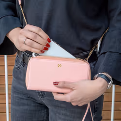 Celly VENEREPK custodia per cellulare 16,5 cm (6.5") Custodia a borsellino Rosa - Vista aggiuntiva 4