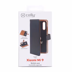 Celly Wally custodia per cellulare 5.8" Custodia a libro Nero, Marrone - Vista aggiuntiva 4