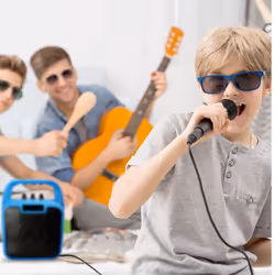 Celly KIDSPARTYBL altoparlante portatile e per feste Altoparlante portatile mono Nero, Blu 10 W - Vista aggiuntiva 5