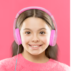 Celly KidsBeat Cuffie Cablato A Padiglione MUSICA Rosa - Vista aggiuntiva 4