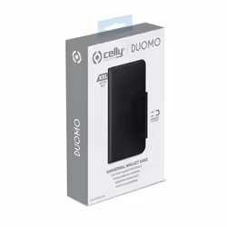 Celly Duomo XXL custodia per cellulare 16,5 cm (6.5") Custodia flip a libro Nero - Vista aggiuntiva 6