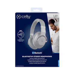 Celly ULTRABEAT ANC Auricolare Con cavo e senza cavo A Padiglione Musica e Chiamate Bluetooth Argento - Vista aggiuntiva 4