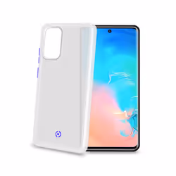 Celly GLACIER custodia per cellulare 17 cm (6.7") Cover Trasparente, Bianco