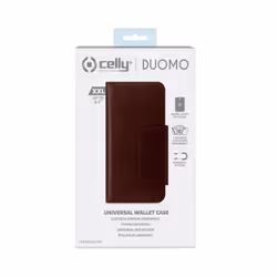 Celly Duomo custodia per cellulare 6.5" Custodia a borsellino Marrone - Vista aggiuntiva 5