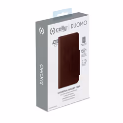 Celly Duomo custodia per cellulare 6.5" Custodia a borsellino Marrone - Vista aggiuntiva 6