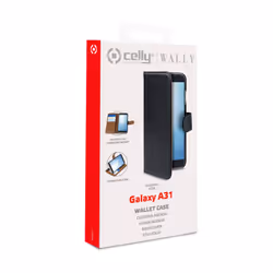 Celly Wally custodia per cellulare 6.4" Custodia a borsellino Nero - Vista aggiuntiva 5