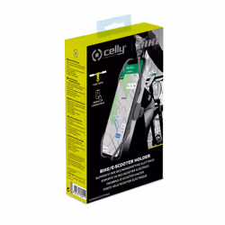 Celly Swipe Bike Supporto passivo Telefono cellulare/smartphone Grigio - Vista aggiuntiva 5
