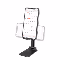 Celly Magic Desk Supporto passivo Telefono cellulare/smartphone, Tablet/UMPC Nero - Vista aggiuntiva 2
