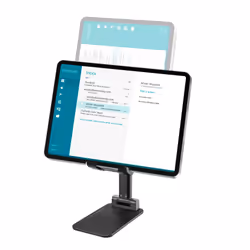 Celly Magic Desk Supporto passivo Telefono cellulare/smartphone, Tablet/UMPC Nero - Vista aggiuntiva 3