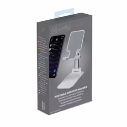 Celly Magic Desk Supporto passivo Telefono cellulare/smartphone, Tablet/UMPC Bianco - Vista aggiuntiva 6