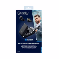 Celly Flip1 Auricolare Wireless In-ear Musica e Chiamate Bluetooth Nero - Vista aggiuntiva 3