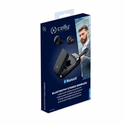 Celly Flip1 Auricolare Wireless In-ear Musica e Chiamate Bluetooth Nero - Vista aggiuntiva 4