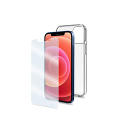 Celly COVGLASSAB1003 custodia per cellulare 5.4" Cover Trasparente