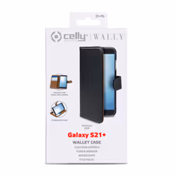 Celly Wally custodia per cellulare 6.7" Custodia a libro Nero, Marrone - Vista aggiuntiva 4