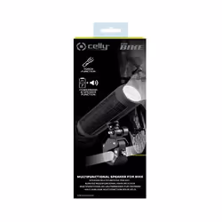 Celly SPEAKERBIKEBK altoparlante portatile e per feste Altoparlante portatile mono Nero 3 W - Vista aggiuntiva 4