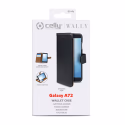 Celly WALLY949 custodia per cellulare 6.7" Custodia a borsellino Nero - Vista aggiuntiva 4