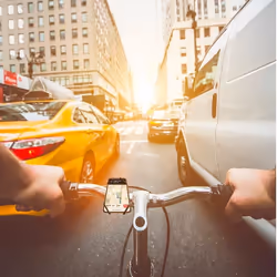 Celly POWERBIKEBK supporto per personal communication Supporto passivo Telefono cellulare/smartphone Nero - Vista aggiuntiva 4