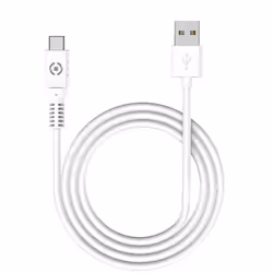 Celly USB-CWH cavo USB 1 m USB A USB C Bianco - Vista aggiuntiva 2