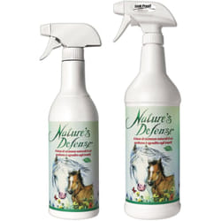 Nature's defense Farnam soluzione naturale contro mosche, moscerini, tafani e zanzare per cavalli : 600 ml