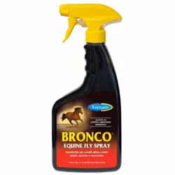 BRONCO Farnam EQUINE FLY SPRAY Bronco è l'innovativo insetticida Farnam per cavalli attivo contro tafani mosche e moscerini P ...