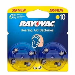 Con le batterie Rayovac per apparecchi acustici avrete sempre una buona riserva d'energia. La lunga durata ed un alto livello ...