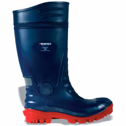 STIVALE BLU S5 TYPHOON COFRA DA LAVORO ANTINFORTUNISTICA GAMBALE: PVC ERGO COFRABenvenuto nel mondo della sicurezza sul lavor ...