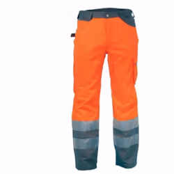NORMATIVE EN 340 - EN 471 DESCRIZIONE - bande ed inserti reflex 3M - taglio ergonomico di gambe e ginocchia - cavallo rinforz ...