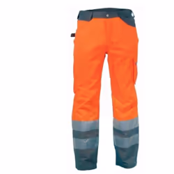 NORMATIVE EN 340 - EN 471 DESCRIZIONE - bande ed inserti reflex 3M - taglio ergonomico di gambe e ginocchia - cavallo rinforz ...