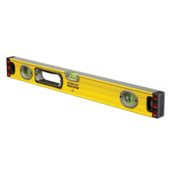 Stanley - Livella Classica Con Impugnatura 3 Bolle Multifunzione 3 Bolle Fai Da Te - -40 cm -