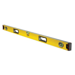 Stanley - Livella Classica Con Impugnatura 3 Bolle Multifunzione 3 Bolle Fai Da Te - -150 cm -