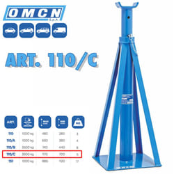 Colonnetta Per Sostegno Di Autocarri Portata Ton. 3,5 110/c 3500 Kg - - Omcn