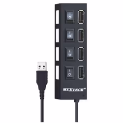 MULTIPRESA USB 2.0 Materiale: plastica Usb lunghezza del cavo: circa 35 cm 4 porte ad alta velocità usb 2.0 hub Supporta velo ...